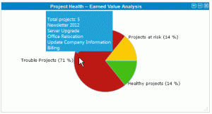 project dashboard for executives