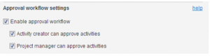 Advanced Workflow Setting