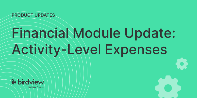 Financial Module Update for Easy Projects | Blog