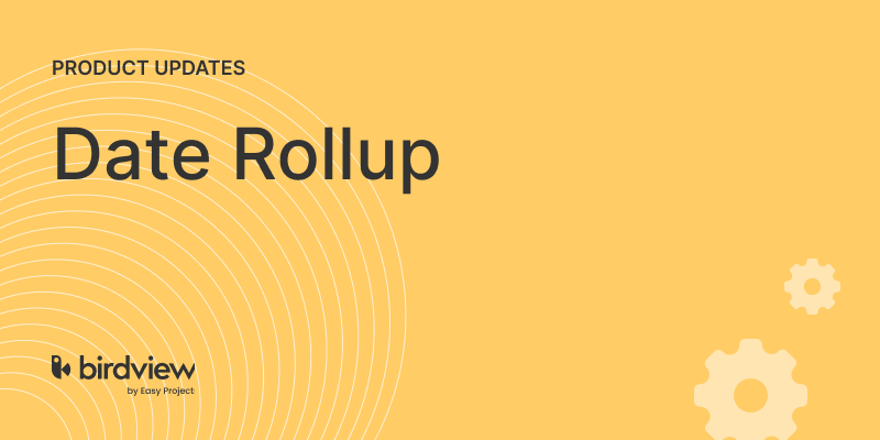 Latest Product Update: Date Rollup