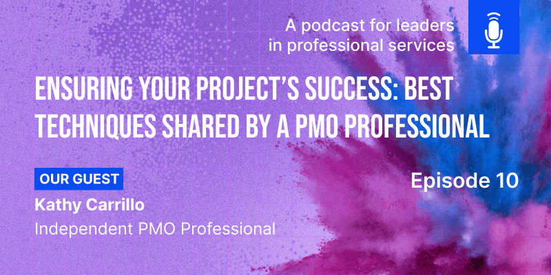 Episode 10: Ensuring Your Project’s Success: Best Techniques Shared by a PMO Professional