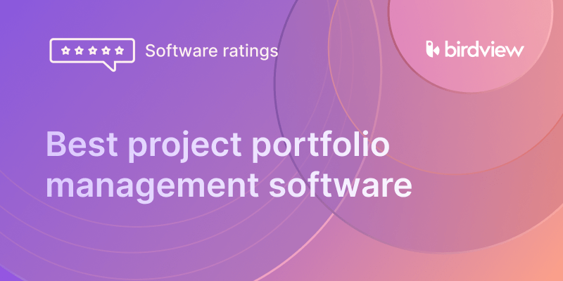 Best project portfolio management software 2025