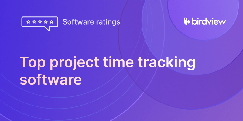 Best project time tracking software 2025