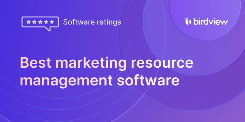 Top marketing resource management software 2025