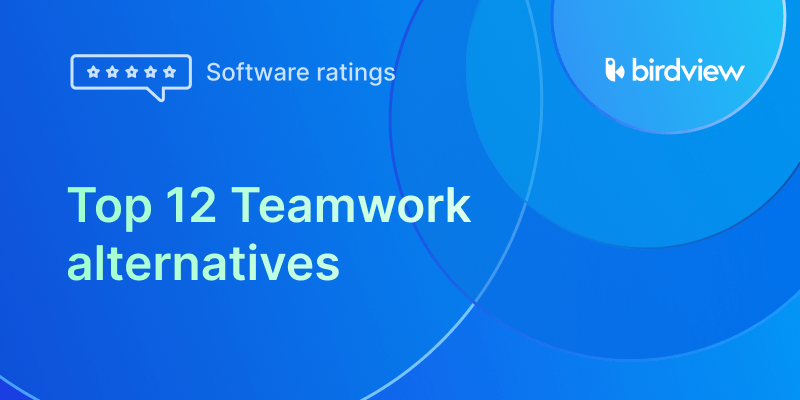 Top 12 Teamwork alternatives 2025