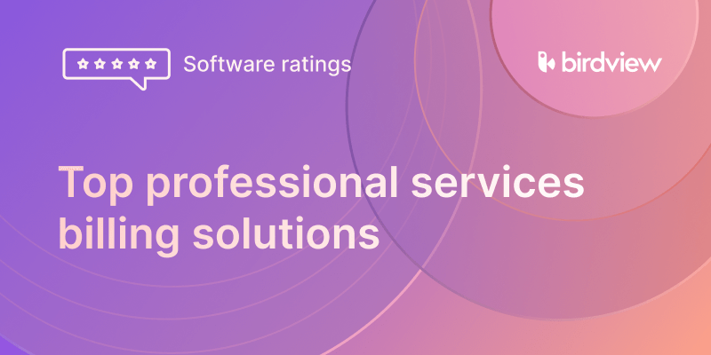 Top 5+ professional services billing solutions in 2025