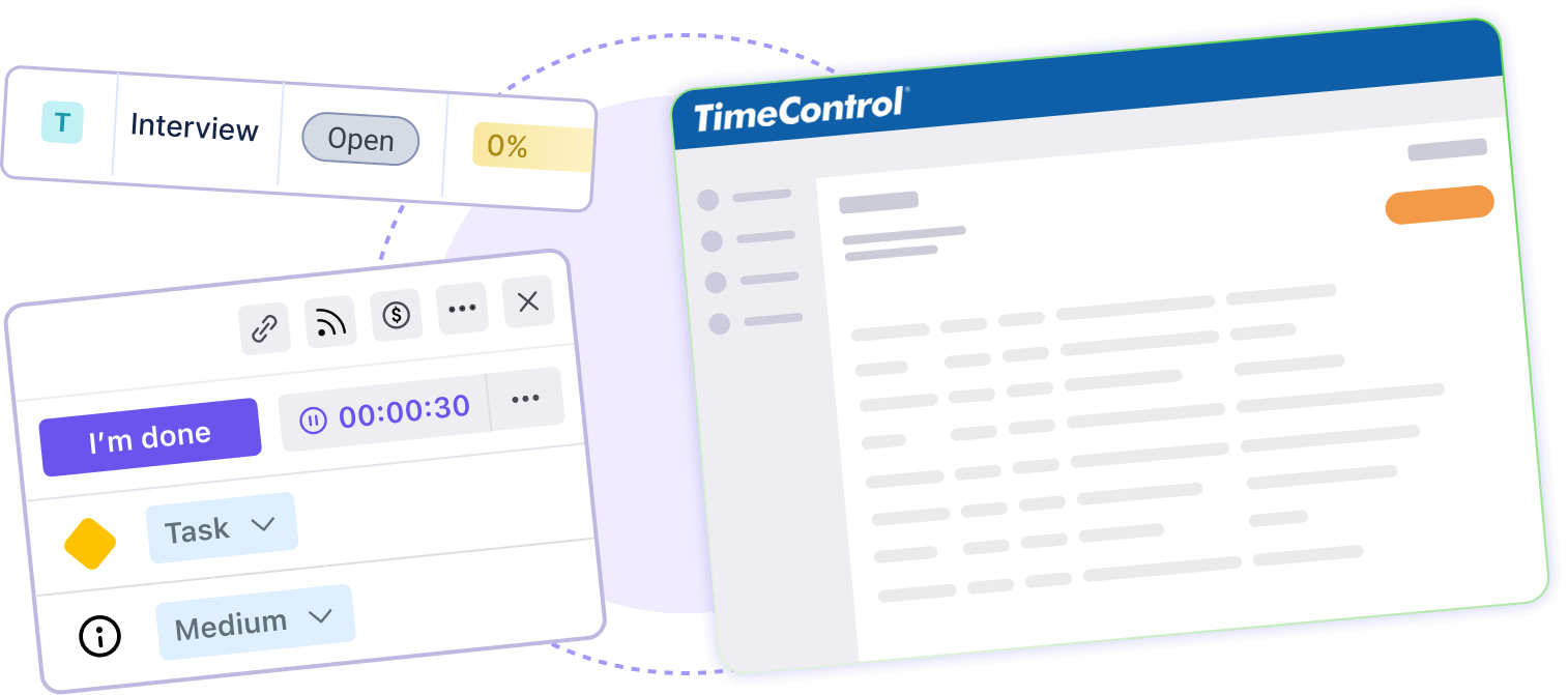 TimeControl integration for Birdview PSA